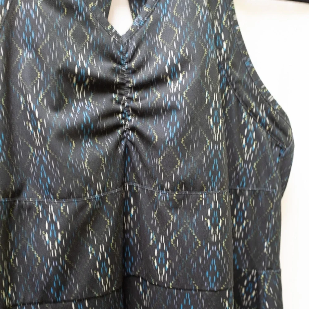 Merrell Blue Printed Pattern Dress - Picture 3 of 8